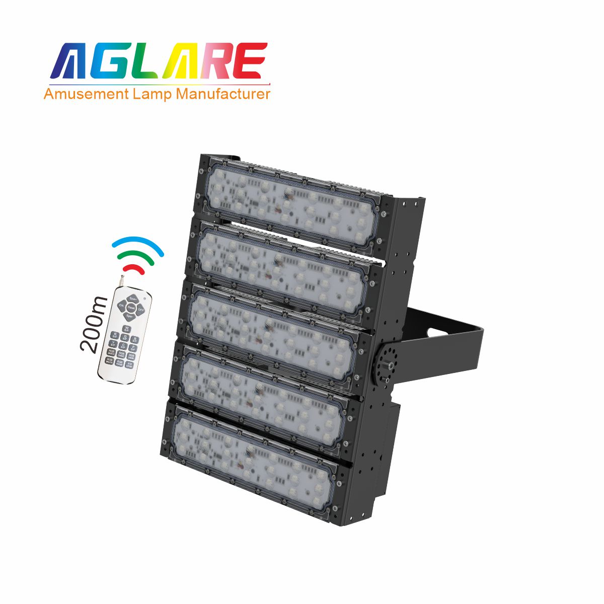 250W LED彩色投光灯RGB景观灯户外射灯带？仄