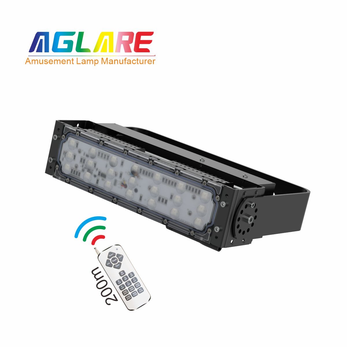 50W LED彩色投光灯带？仄