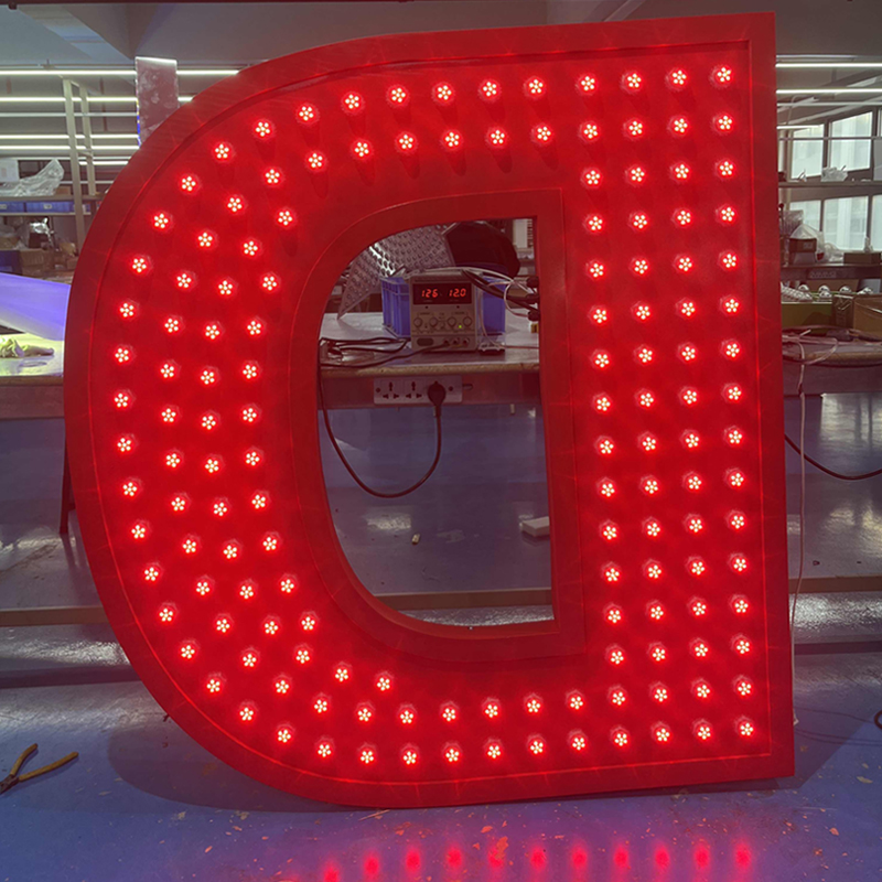 彩色发光字