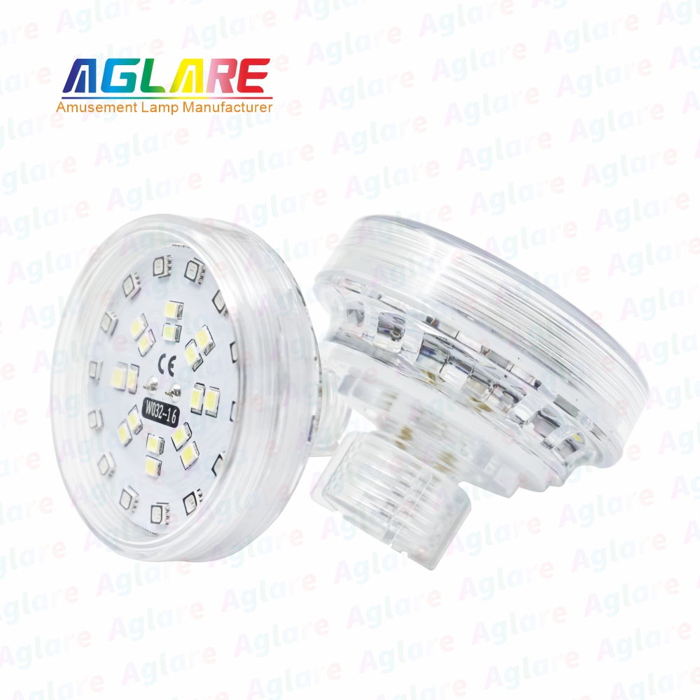 新型DW032 60mm 1-16自动程序RGB+W LED游乐场灯，用于娱乐照明