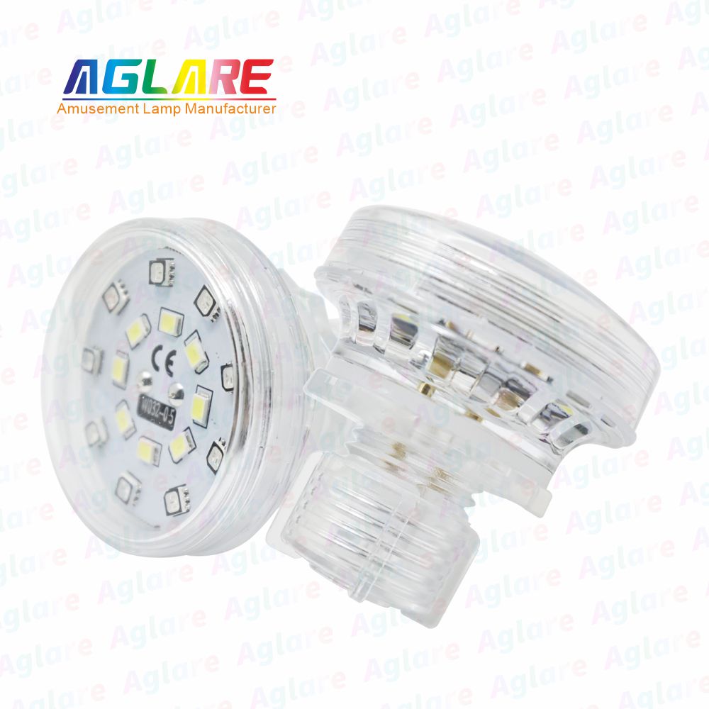 DW002程序1-16，AC24V 38mm RGB+W LED灯用于游乐设施